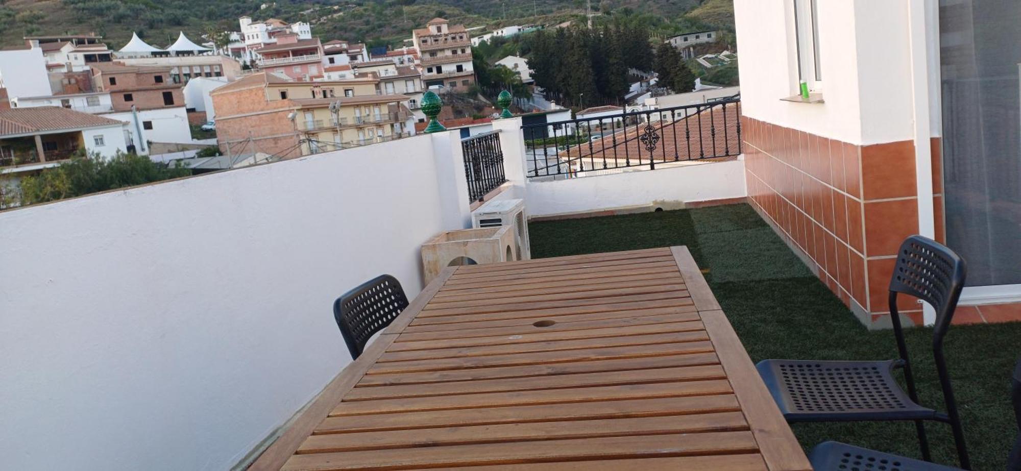 Piso Con Gran Terraza En Malaga Arenas Apartment Luaran gambar